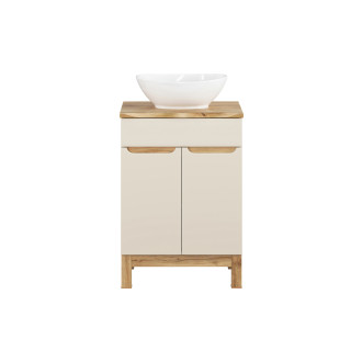 Zestaw meblowy 60cm z blatem i umywalką nablatową Lola