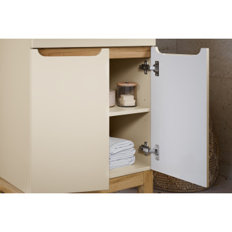 Szafka pod umywalkę 80cm 2 drzwi