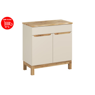 Comad SET-BAC B NAT WOTAN 80CM Koupelnová sestava 80 cm s deskou