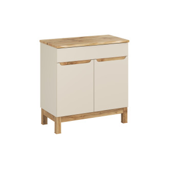 Comad SET-BAC B NAT WOTAN 80CM Koupelnová sestava 80 cm s deskou