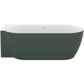 Vana Freedom Corner II Tec (Vana Freedom Corner II Tec 175x86 L, volně stojící, Grey Green/bílá, krytka odtoku bílá)