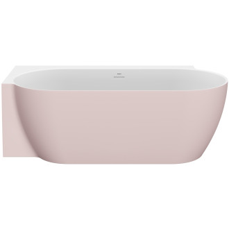 Vana Freedom Corner II Tec (Vana Freedom Corner II Tec 175x86 L, volně stojící, Alabaster Pink/bílá, krytka odtoku bílá)