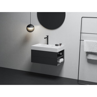 SD Lite 80 L/P skříňka pod umyvadlo (SD Lite 80 P skříňka pod umyvadlo černá matná)