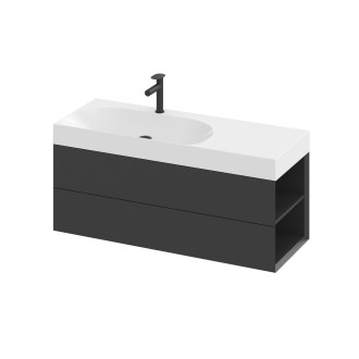 SD Lite 120 L/P skříňka pod umyvadlo (SD Lite 120 P skříňka pod umyvadlo černá matná)