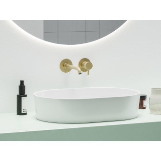 Umyvadlová podomítková baterie Espirit, pro R-box (ES 019.60GLB.O1.RB07B Umyvadlová podomítková baterie bez tělesa, Gold Brushed)