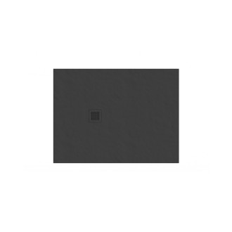Sprchová vanička obdélníková Ravak Slate Pro 100x80 cm litý mramor černá XA03A433010