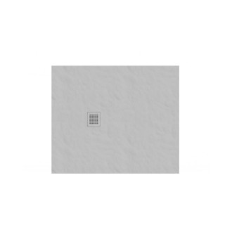 Sprchová vanička obdélníková Ravak Slate Pro 100x90 cm litý mramor smoke grey XA03A73O010