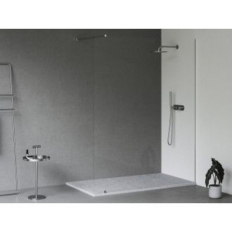 Sprchová vanička obdélníková Ravak Slate Pro 140x90 cm litý mramor smoke grey XA03M73O010