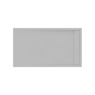 Sprchová vanička obdélníková Ravak Sandstone Pro 140x90 cm litý mramor smoke grey XA03M74O010