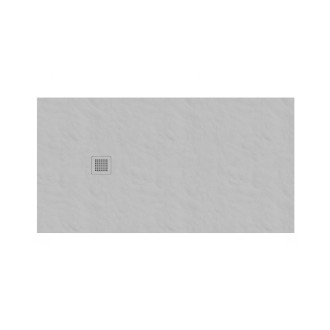 Sprchová vanička obdélníková Ravak Slate Pro 160x90 cm litý mramor smoke grey XA03S73O010