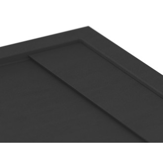 Sprchová vanička obdélníková Ravak Sandstone Pro 180x90 cm litý mramor černá XA03Y743010