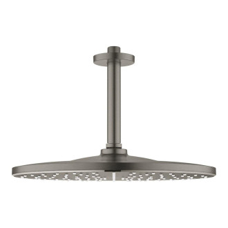 Hlavová sprcha Grohe Rainshower Mono včetně sprchového ramena kartáčovaný Hard Graphite 26560AL0