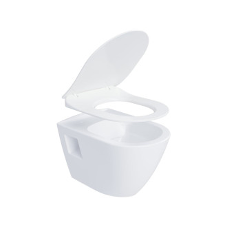 Wc prkénko softclose Ravak Endo duroplast bílá X01722