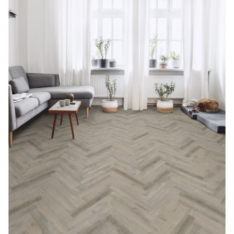 Vinylová podlaha Naturel Project herringbone oak grey 72x12 cm VIXPECHRB112