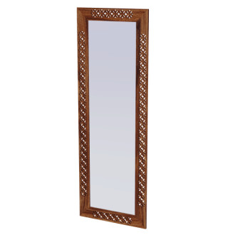 Zrcadlo Mira 60x170 cm z indického masivu palisandr MIRA-Z170