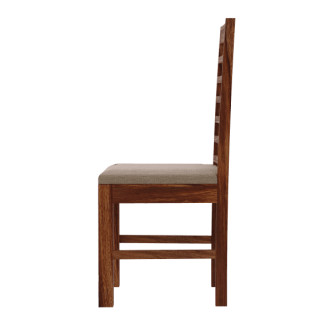 Židle Rami s polstrovaným sedákem z indického masivu palisandr RAMI-CHT