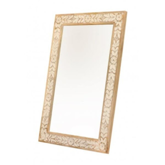 Zrcadlo Sita 60x90 cm z indického masivu mango SITA-Z90