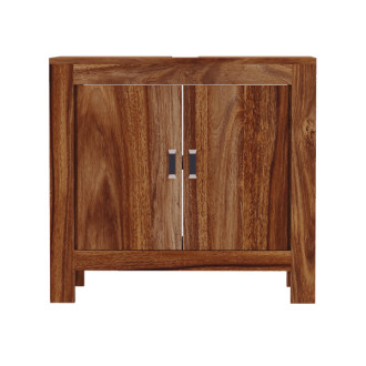 Skříňka pod umyvadlo Nela 65x60x35 cm z indického masivu palisandr NELA-SU