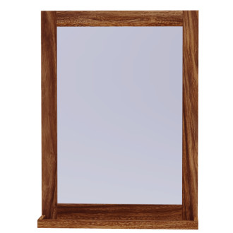 Zrcadlo Nela 65x80 cm z indického masivu palisandr NELA-Z