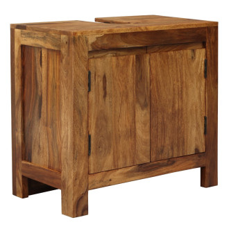 Skříňka pod umyvadlo Gani 65x60x35 cm z indického masivu palisandr GANI-KSU