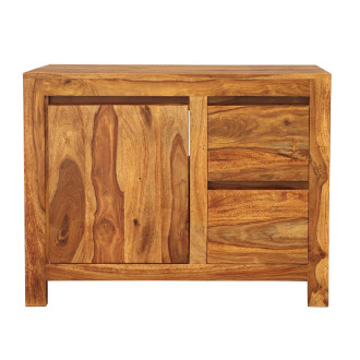 Skříňka pod umyvadlo Gani 90x70x45 cm z indického masivu palisandr GANI-KSU1