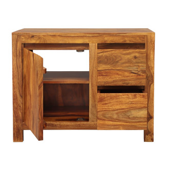 Skříňka pod umyvadlo Gani 90x70x45 cm z indického masivu palisandr GANI-KSU1