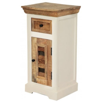 Skříňka do koupelny Agni 40x80x35 cm z masivu mango AGNI-SD