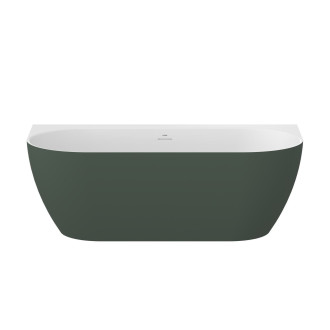 Vana Freedom Wall Tec (Vana Freedom Wall Tec 170x87, volně stojící, Grey Green/bílá, krytka odtoku bílá)