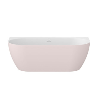 Vana Freedom Wall Tec (Vana Freedom Wall Tec 170x87, volně stojící, Alabaster Pink/bílá, krytka odtoku bílá)