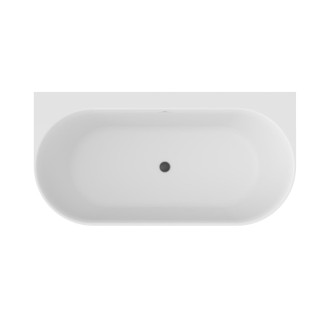 Vana Freedom Wall Tec (Vana Freedom Wall Tec 170x87, volně stojící, černá/bílá, krytka odtoku černá)