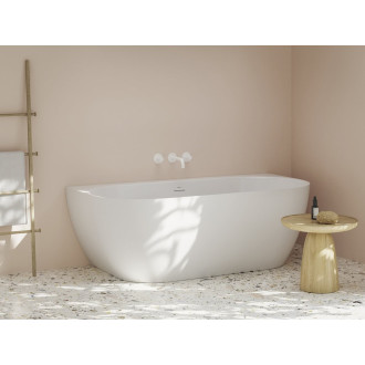 Vana Freedom Wall Tec (Vana Freedom Wall Tec 170x87, volně stojící, bílá matná/bílá, krytka odtoku bílá)