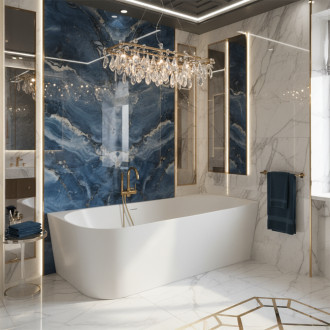 Rea Rohová akrylátová vana Bellanto Slim 170 Pravá REA-W0132