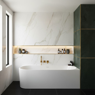 Rea Rohová akrylátová vana Bellanto Slim 170 Pravá REA-W0132