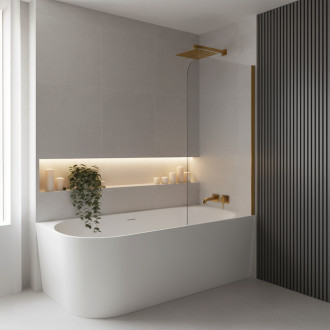 Rea Rohová akrylátová vana Bellanto Slim 170 Pravá REA-W0132