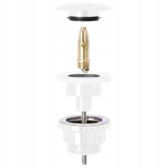 REA výpusť univerzální white REA-A2361