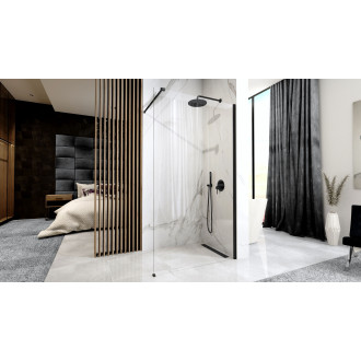 Rea Zástěna walk-in Aero Black 100 REA-K6596