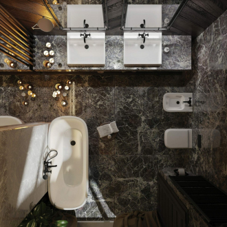 Deante HIACYNT ZERO CDH_6ZPW Závěsné WC rimless, bílá