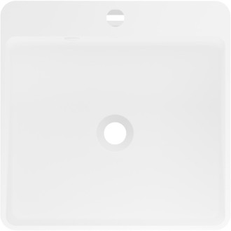 Volně stojící umyvadlo Mexen Neva z konglomerátu 45 x 45 cm, matně bílá - 26614500
