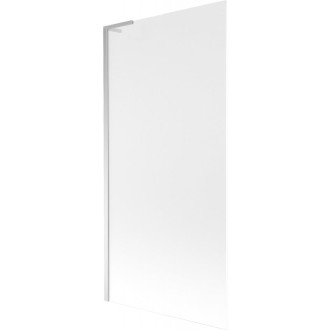 Vanová zástěna Mexen Next L s jedním křídlem 90 x 150 cm, matná, chrom - 895-090-000-03-30-01