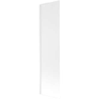 Vanová zástěna Mexen Next L s jedním křídlem 50 x 150 cm, matná, bílá - 895-050-000-03-30-20