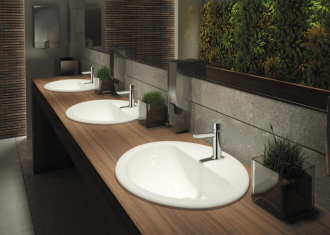 Deante KONWALIA CDK_6U5B Vestavěné umyvadlo 52cm, bílá