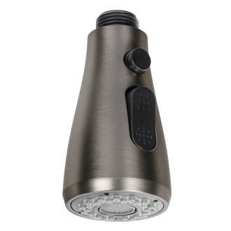 Výsuvná sprcha dřezové baterie 1/2", gun metal