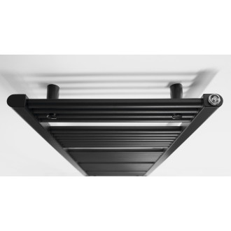 DIRECT otopné těleso s bočním připojením 450x1680 mm, černá mat