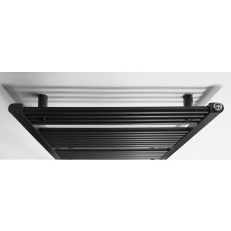 DIRECT otopné těleso s bočním připojením 600x960 mm, černá mat