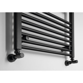 DIRECT otopné těleso s bočním připojením 600x960 mm, černá mat