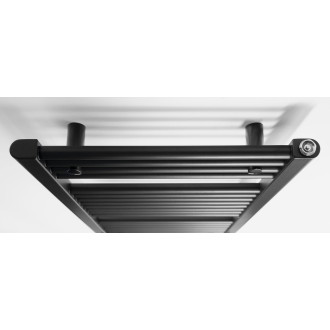 DIRECT otopné těleso s bočním připojením 450x960 mm, černá mat