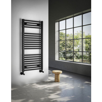 DIRECT otopné těleso s bočním připojením 450x960 mm, černá mat