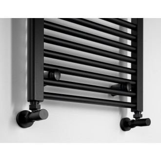 DIRECT otopné těleso s bočním připojením 450x960 mm, černá mat