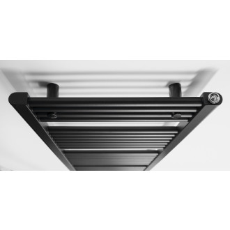 DIRECT otopné těleso s bočním připojením 450x1320 mm, černá mat