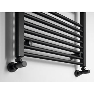 DIRECT otopné těleso s bočním připojením 600x1320 mm, černá mat